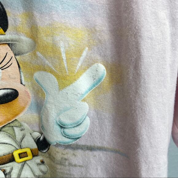 Walt Disney World Sleep PJ One Size Magic Kingdom Minnie You Growl Girl - Picture 8 of 12